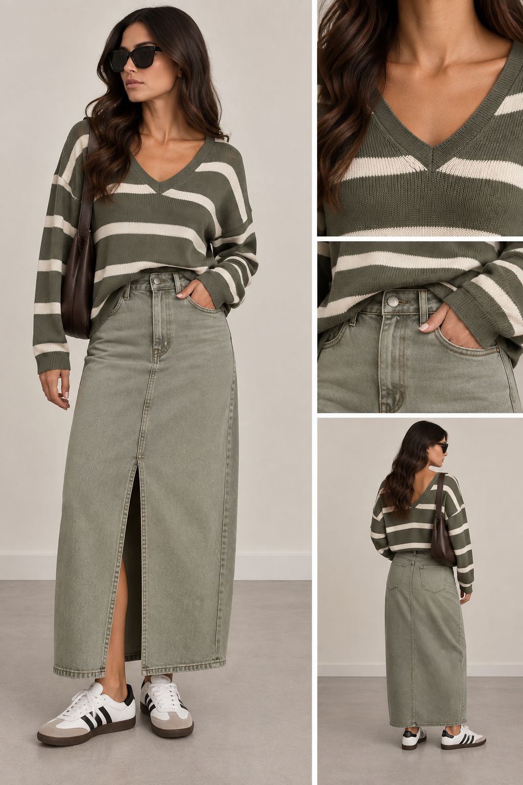 Pullover Cotone Righe