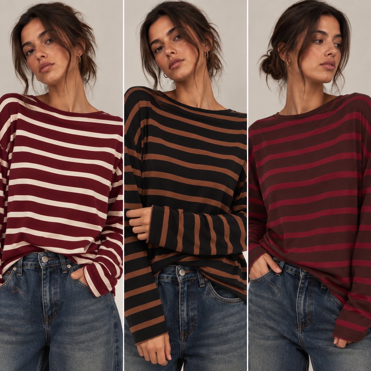 Maglia Cotone Rigata