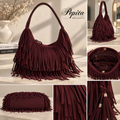 Borsa Frange Bordeaux