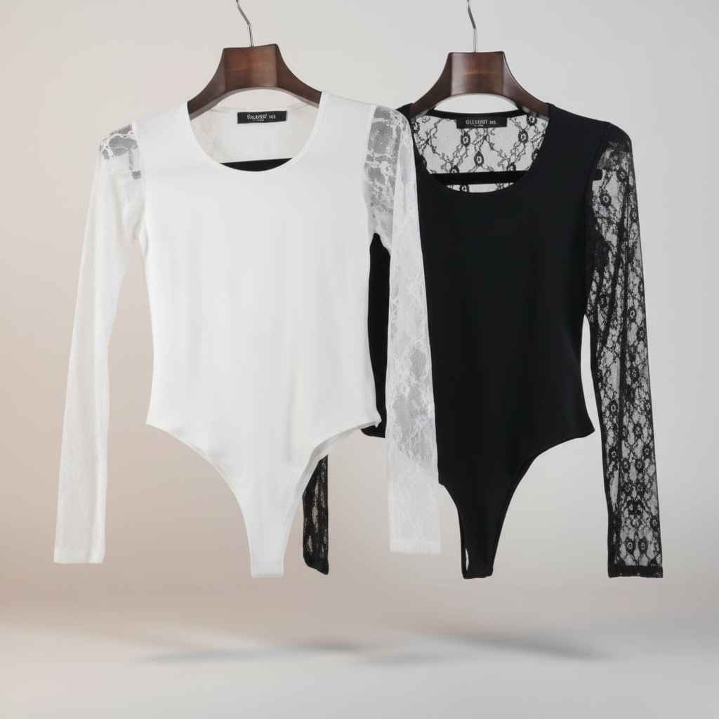 Body Maniche Pizzo