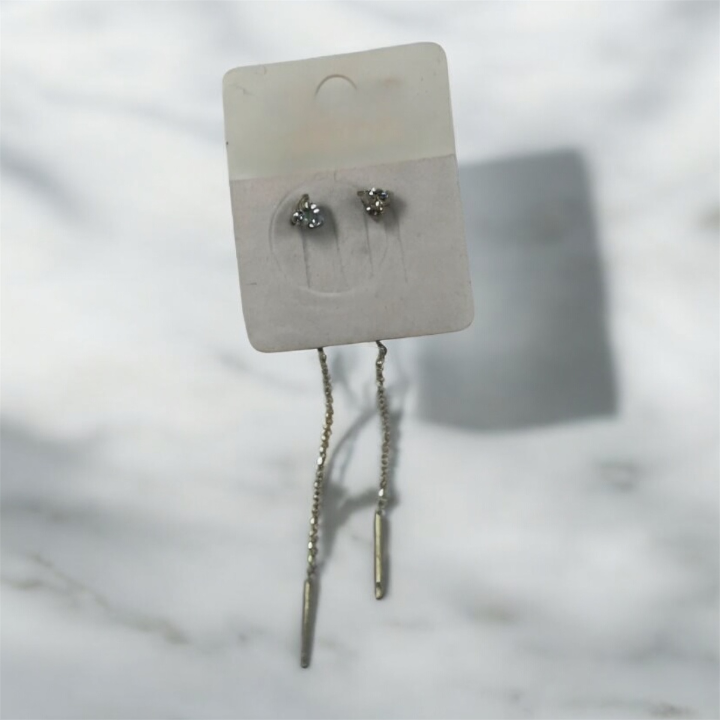 ORECCHINI PENDENTI STRASS